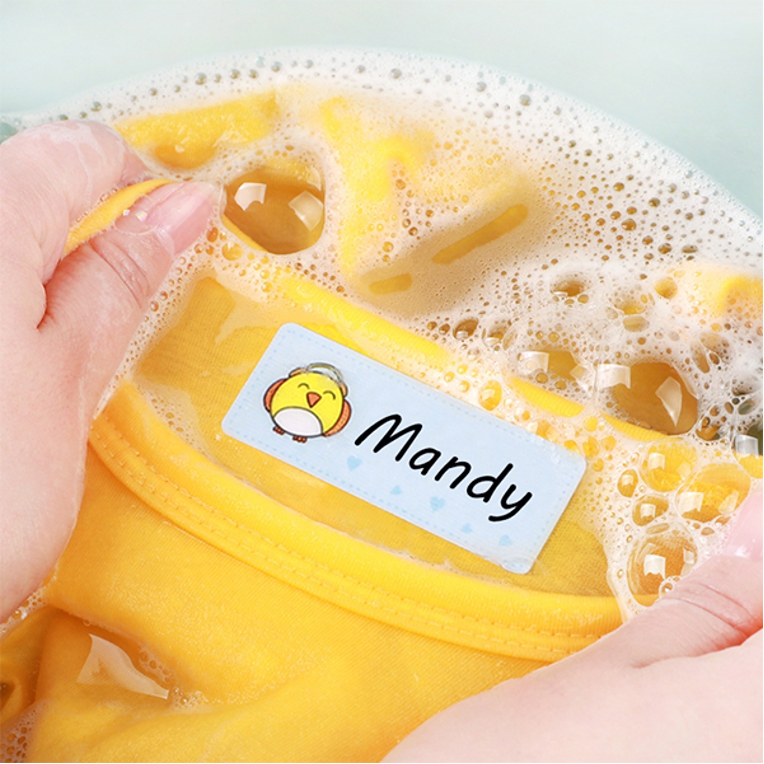 Why name labels for clothes must be washable?